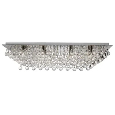 Searchlight - Hanna 83cm - Kristallkrona - Krom