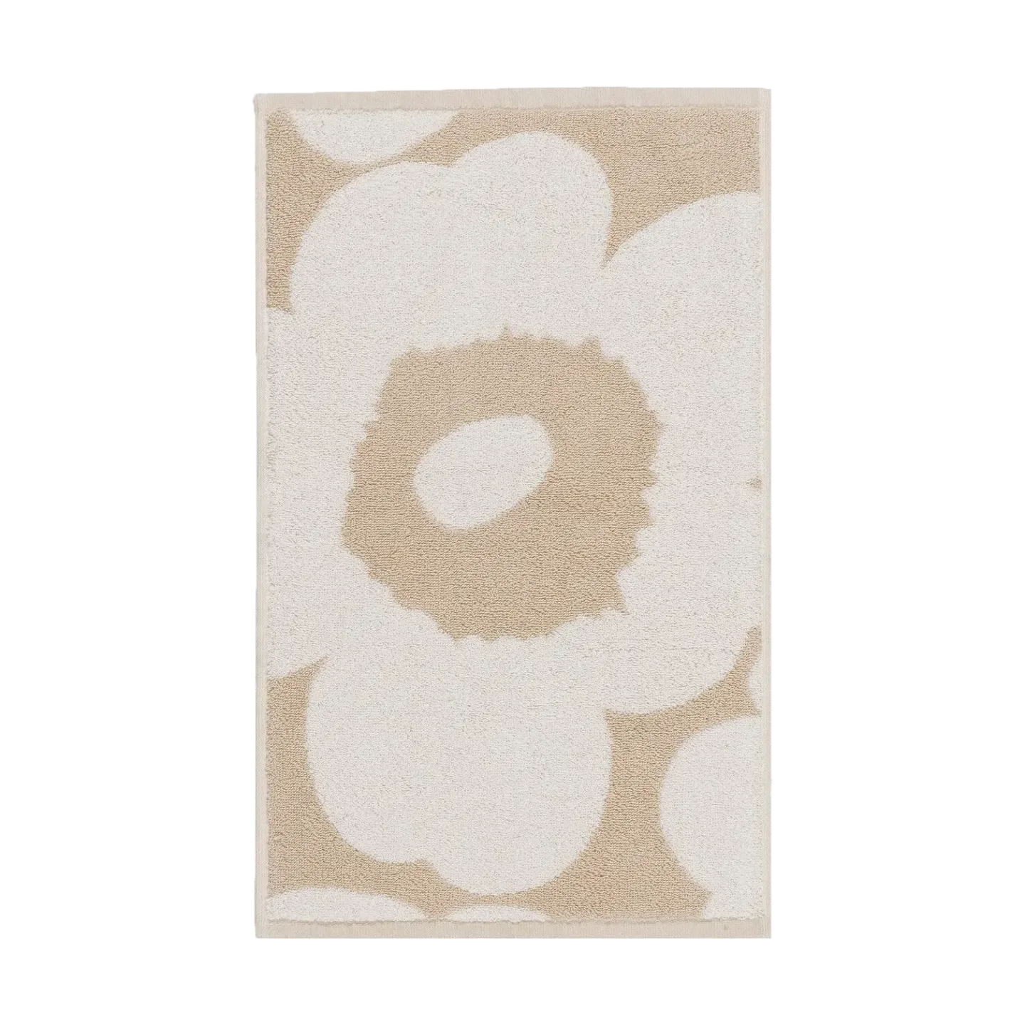 Marimekko Unikko gästhandduk 30x50 cm Beige-white