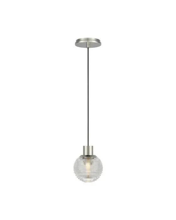 Circon 5" Mini Pendant Polished Nickel