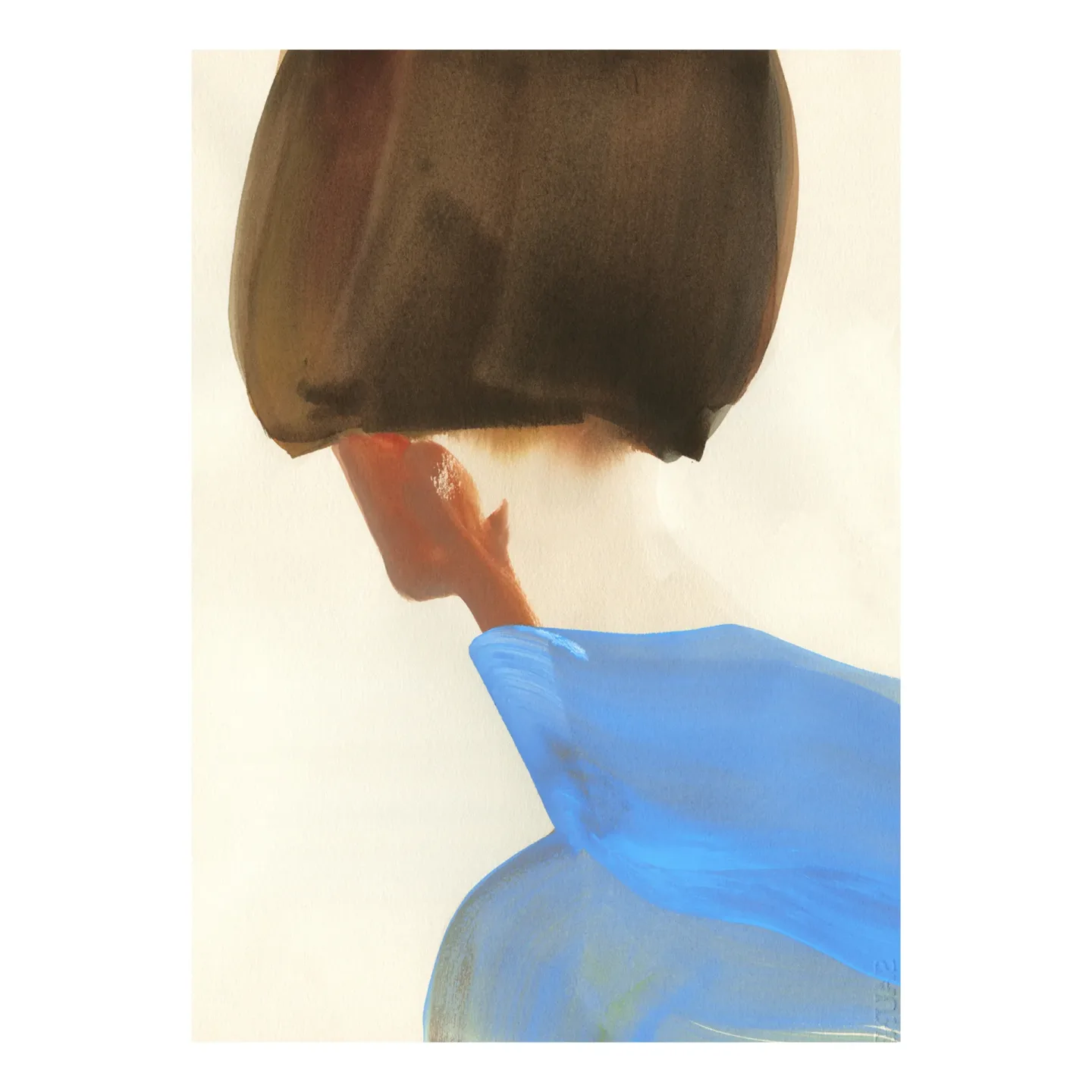 Paper Collective The Blue Cape Poster 30 x 40cm