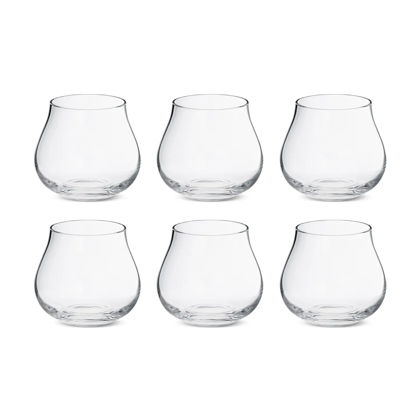Georg Jensen Sky Wasserglas flach 38cl 6er Pack Kristallin
