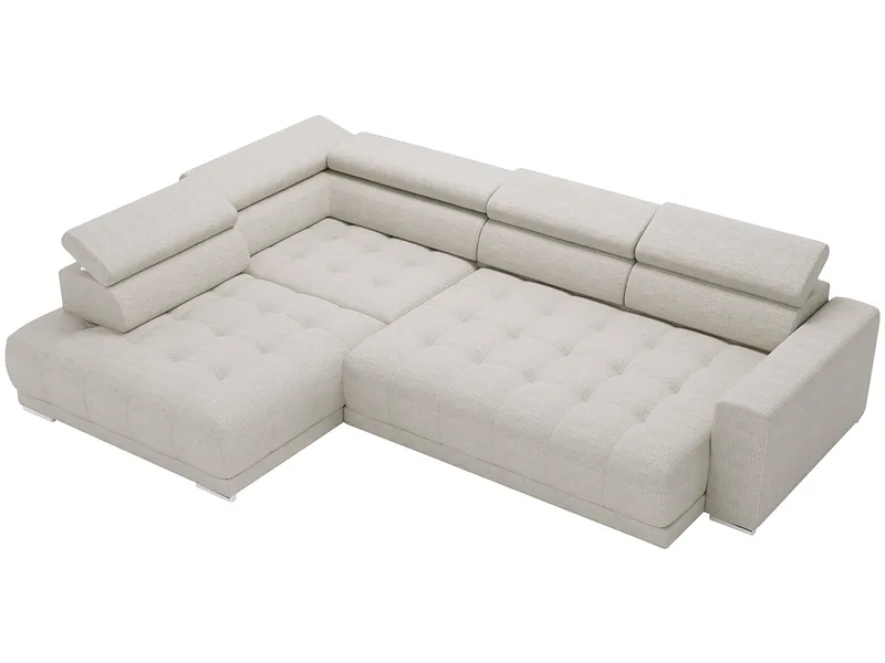 Ecksofa MOJITO Stoff cremefarben