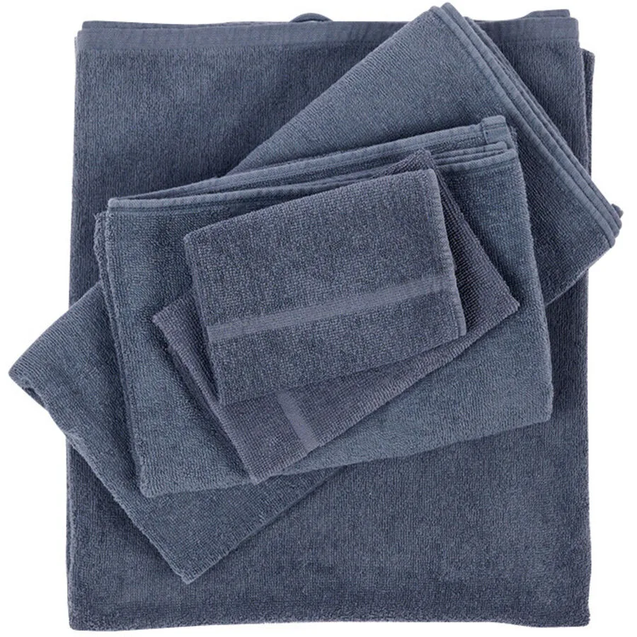 Lavie Gästetuch Tilda indigo Bio Baumwolle