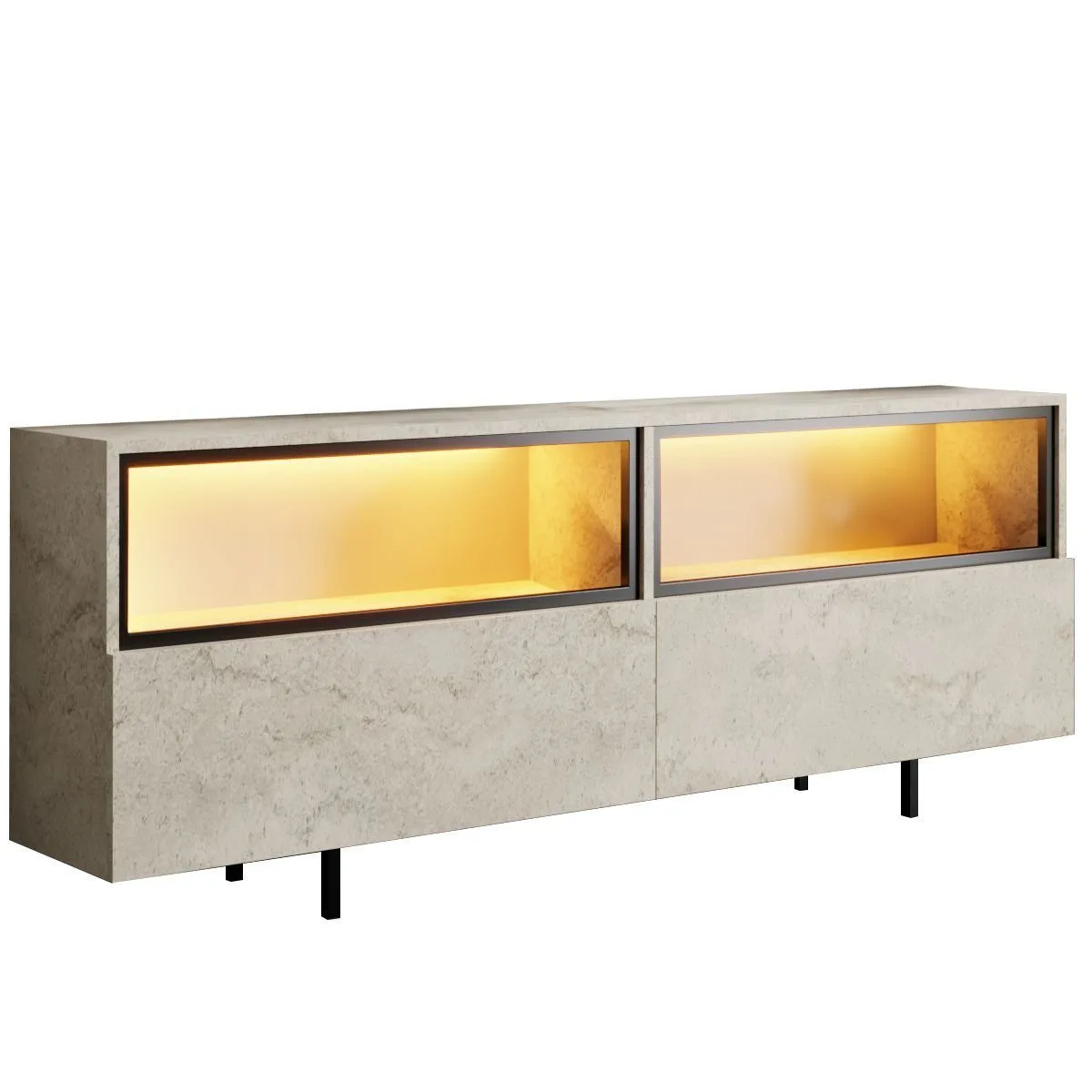 Cielieucel TV-bänk 180 cm - Travertin
