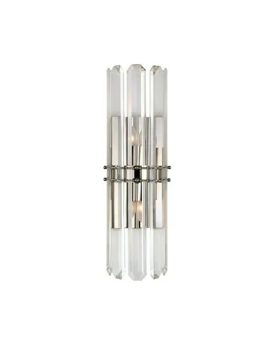 Bonnington Tall Sconce Polished Nickel