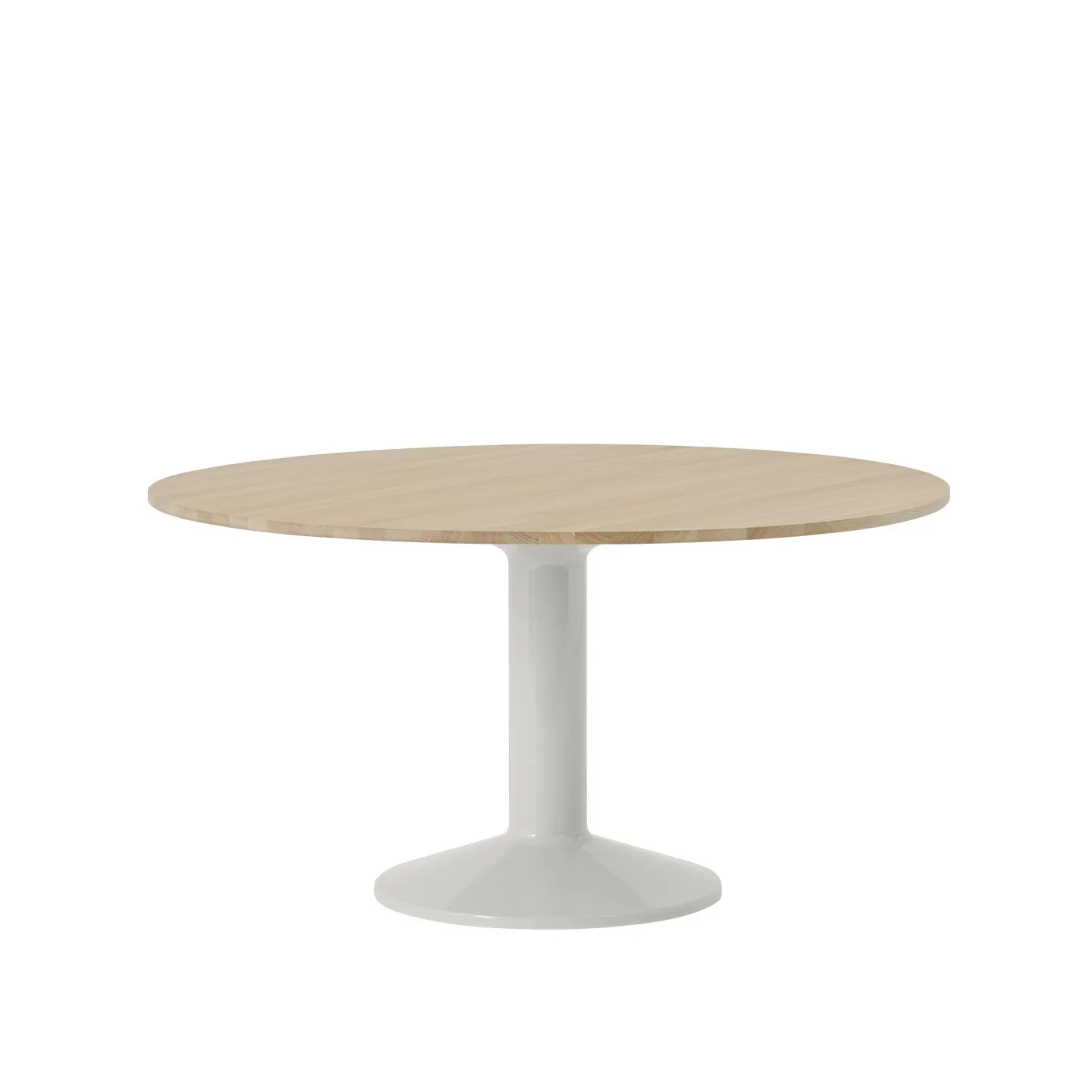 Muuto - Midst matbord 140 cm oiled oak, grey - Matbord - TAF Studio - Grå - Trä