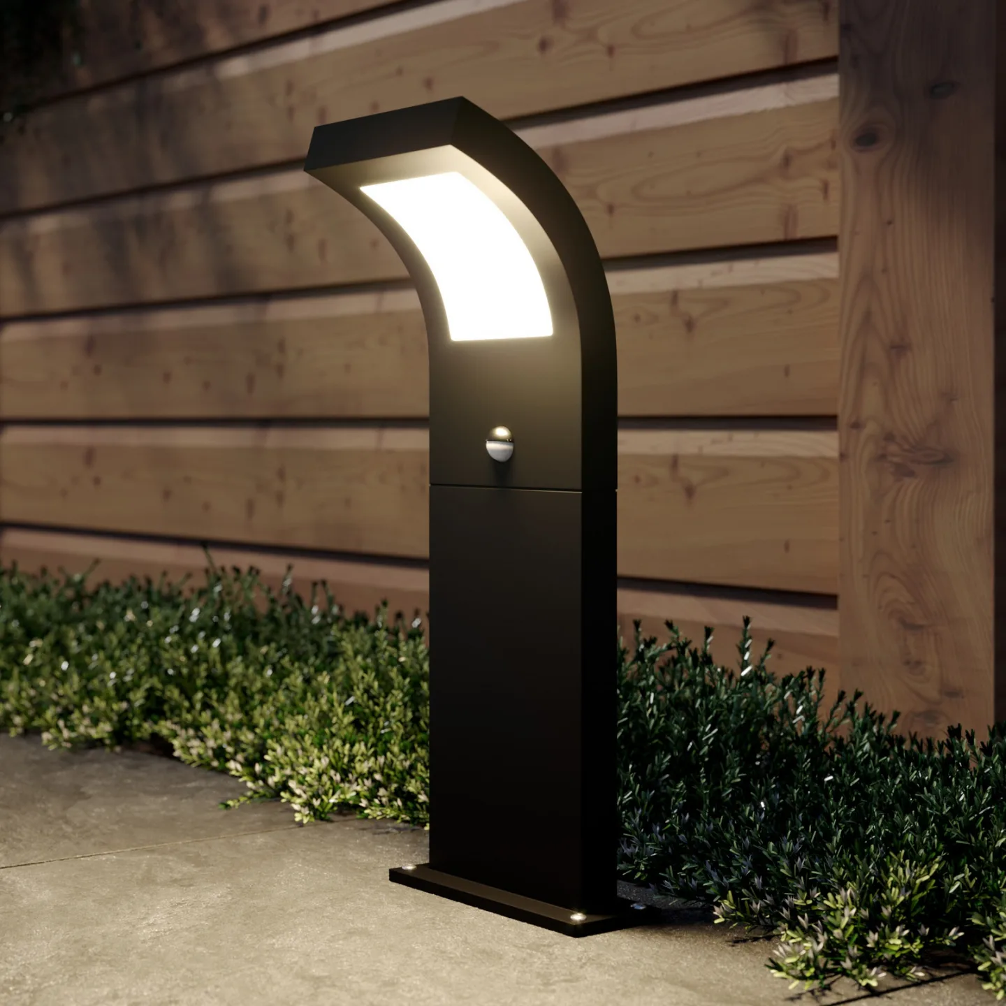 Advik Außen Gartenleuchte w/Sensor H60 Graphite - Arcchio - Terrasse - Modern - Aluminium - Einflammig