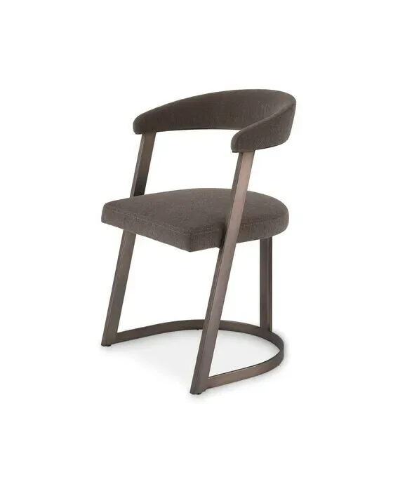 Dexter Dining Chair Abrasion Grey/Brown