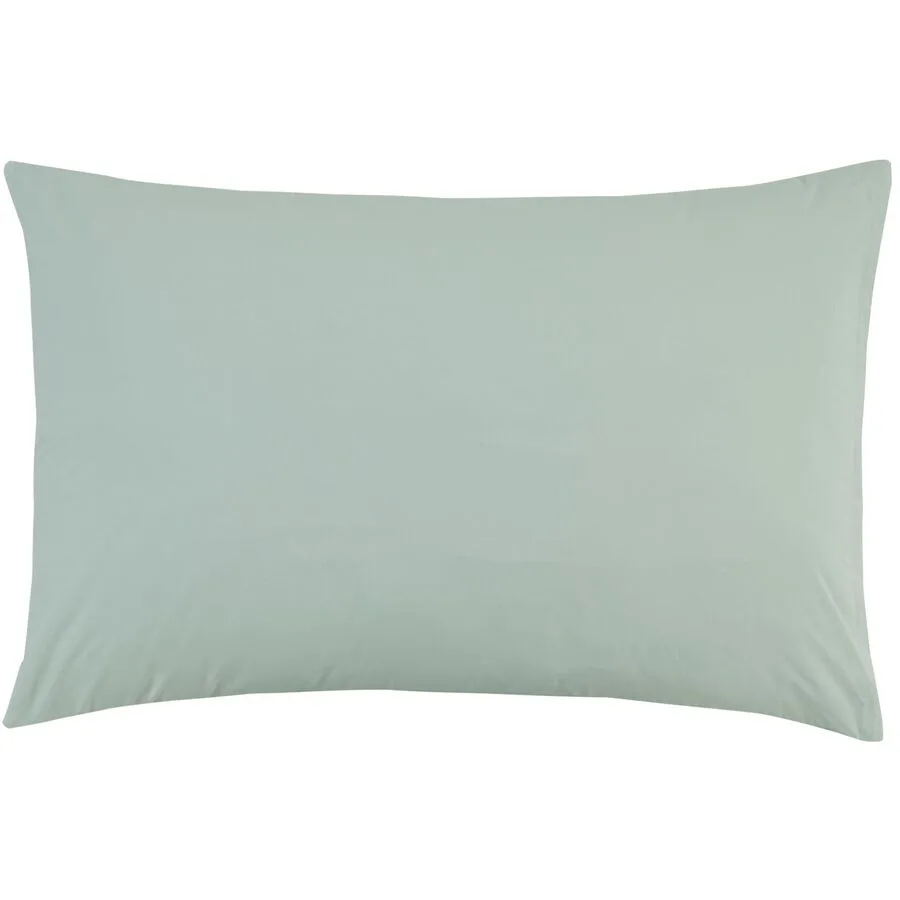 Kissenbezug Mia mint Einfarbig Baumwolle B 65 T 100 cm
