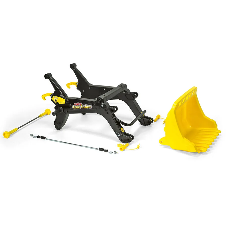 RollyTrac Lader Rolly Toys Schwarz Kunststoff - Farbe: Schwarz/Gelb