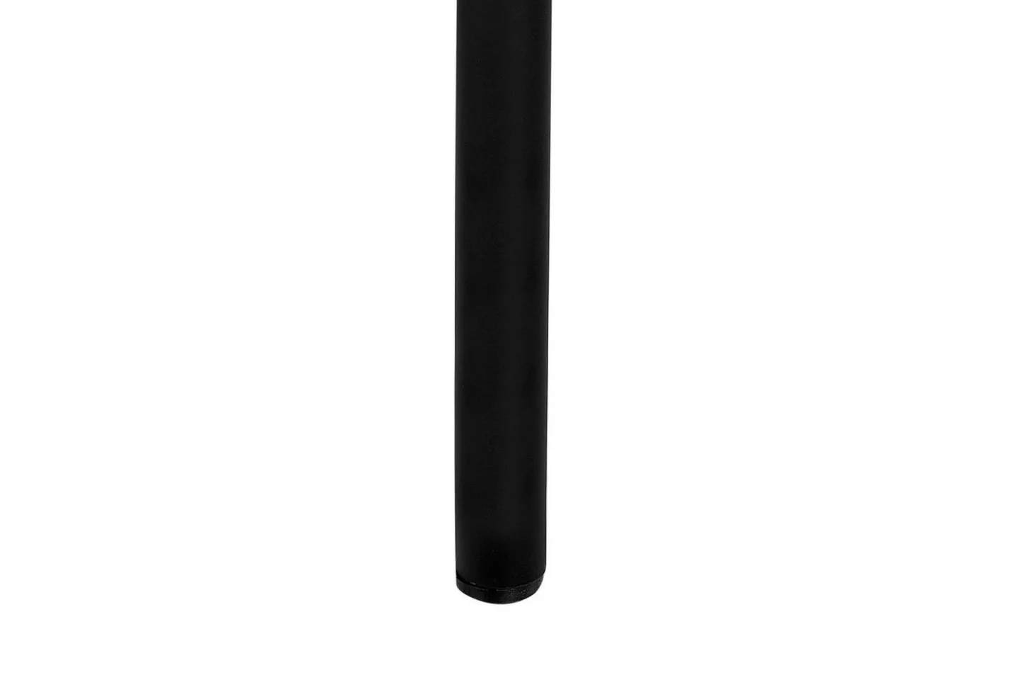 Set med 2 matstolar Mina - Vit, Svart/Bouclé