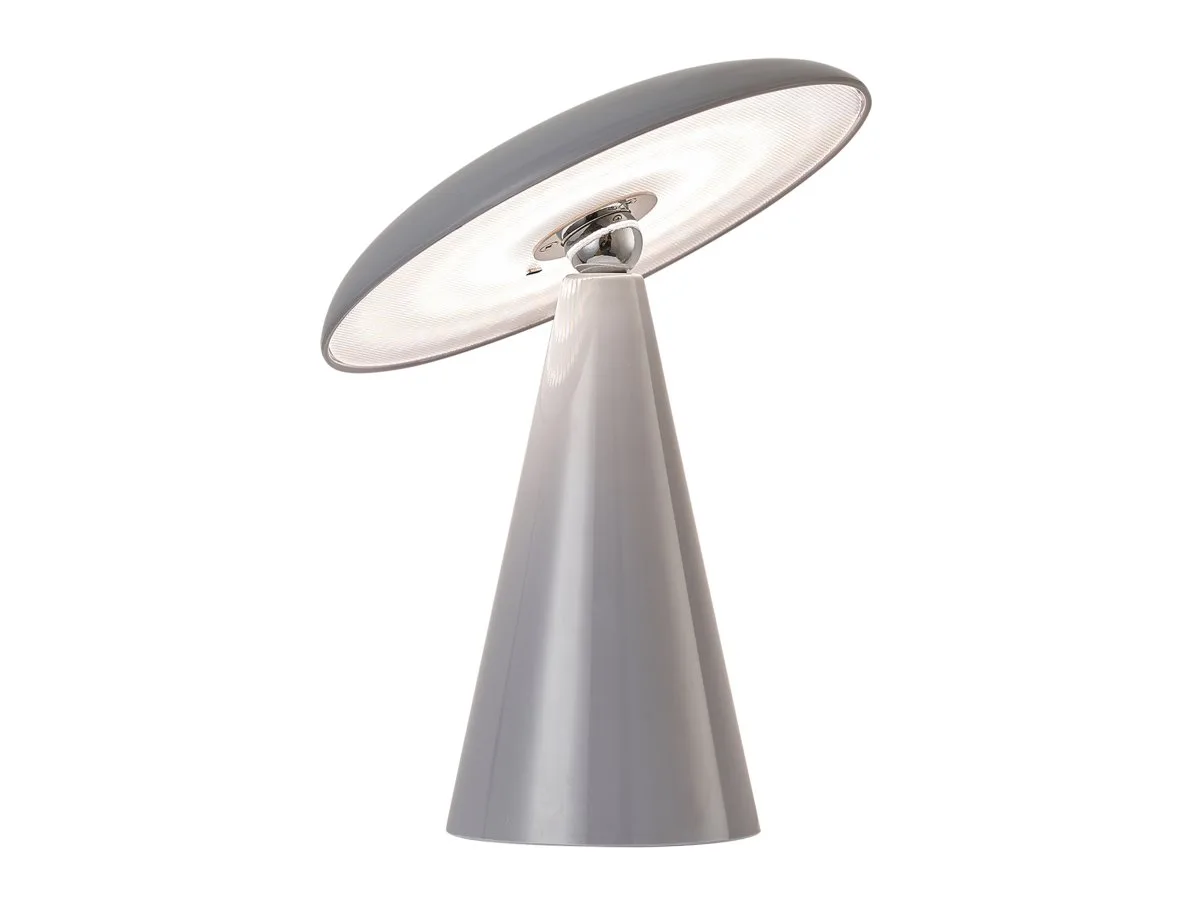 Leitmotiv - Phoebe LED 26cm - Portabel lampa - Grå