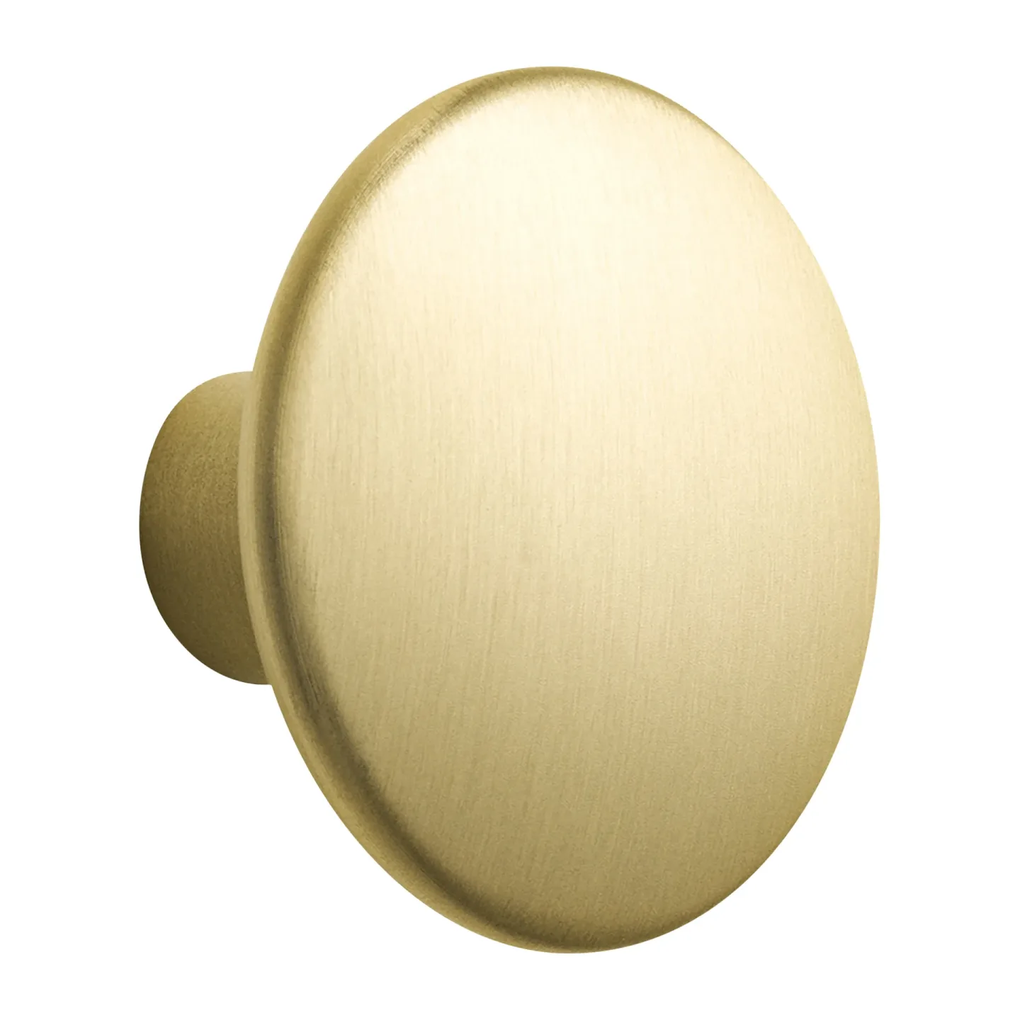 Muuto The Dots Kleiderhaken metall 5cm Messing