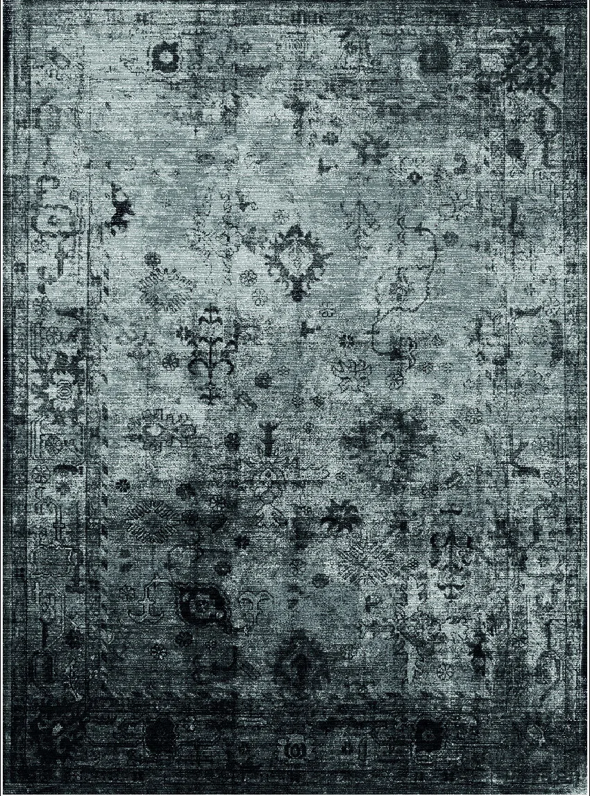 Wilton-teppe - Violetta (grå) (Størrelse: 200 x 280 cm)