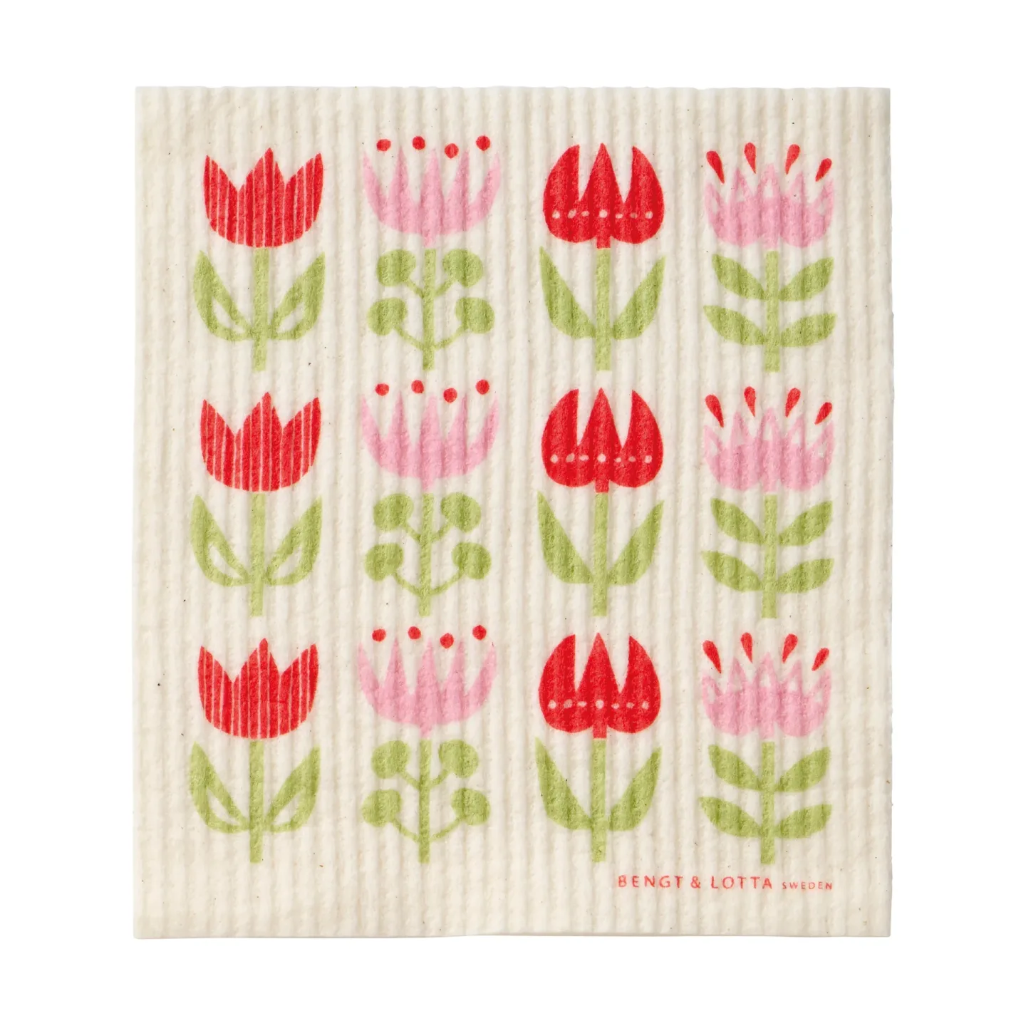 Klippan Yllefabrik Tulip disktrasa 17x20 cm Multi