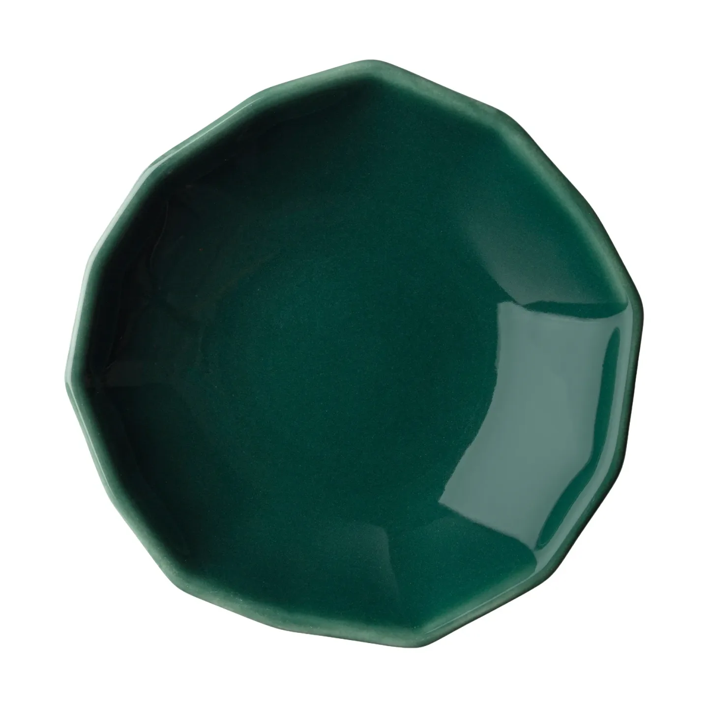 Marimekko Kivet shape Teller 9 cm dark green