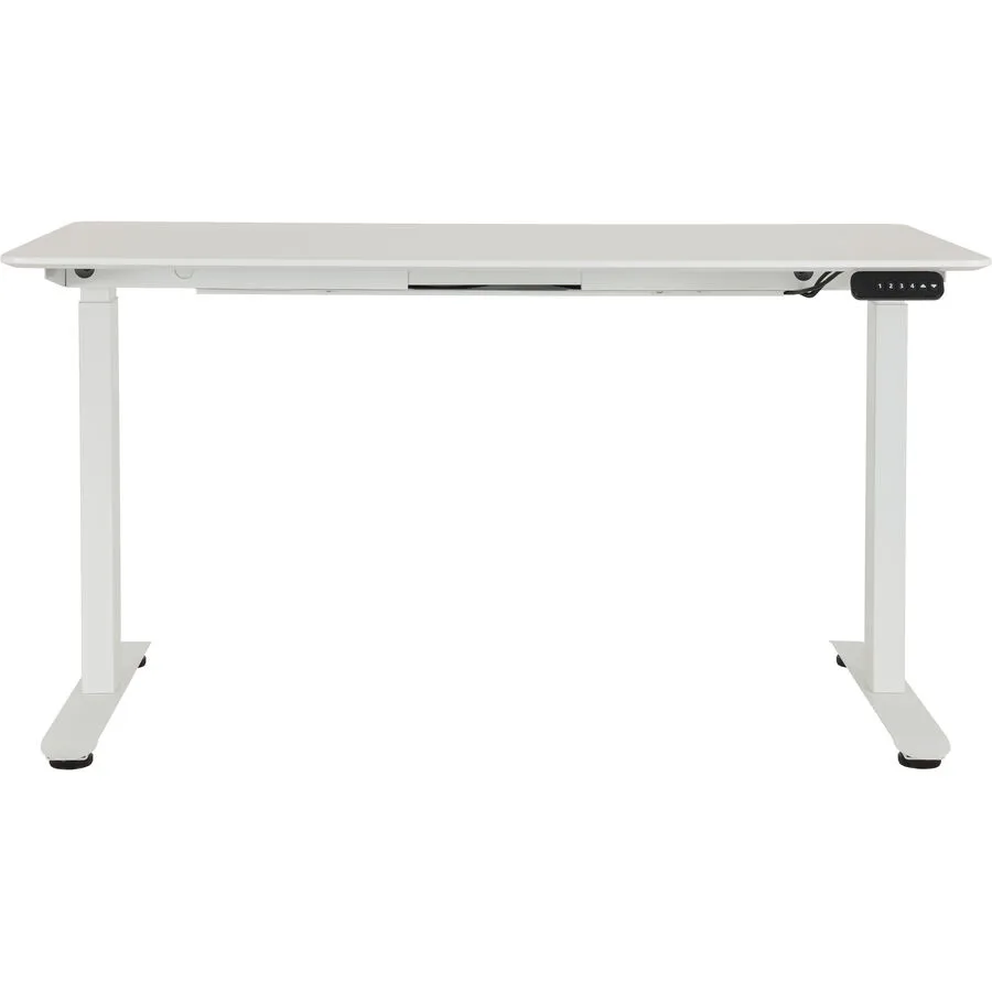Schreibtisch Lario weiss MDF Höhenverstellbar B 140 T 70 cm