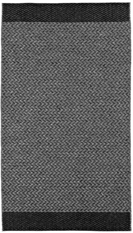 Plastmatter - Horredsmattan Flake (coal) (Størrelse: 80 x 140 cm)
