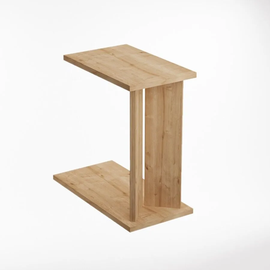 Beistelltisch Hylde eiche Holzwerkstoff B 25 cm H 48.6 cm