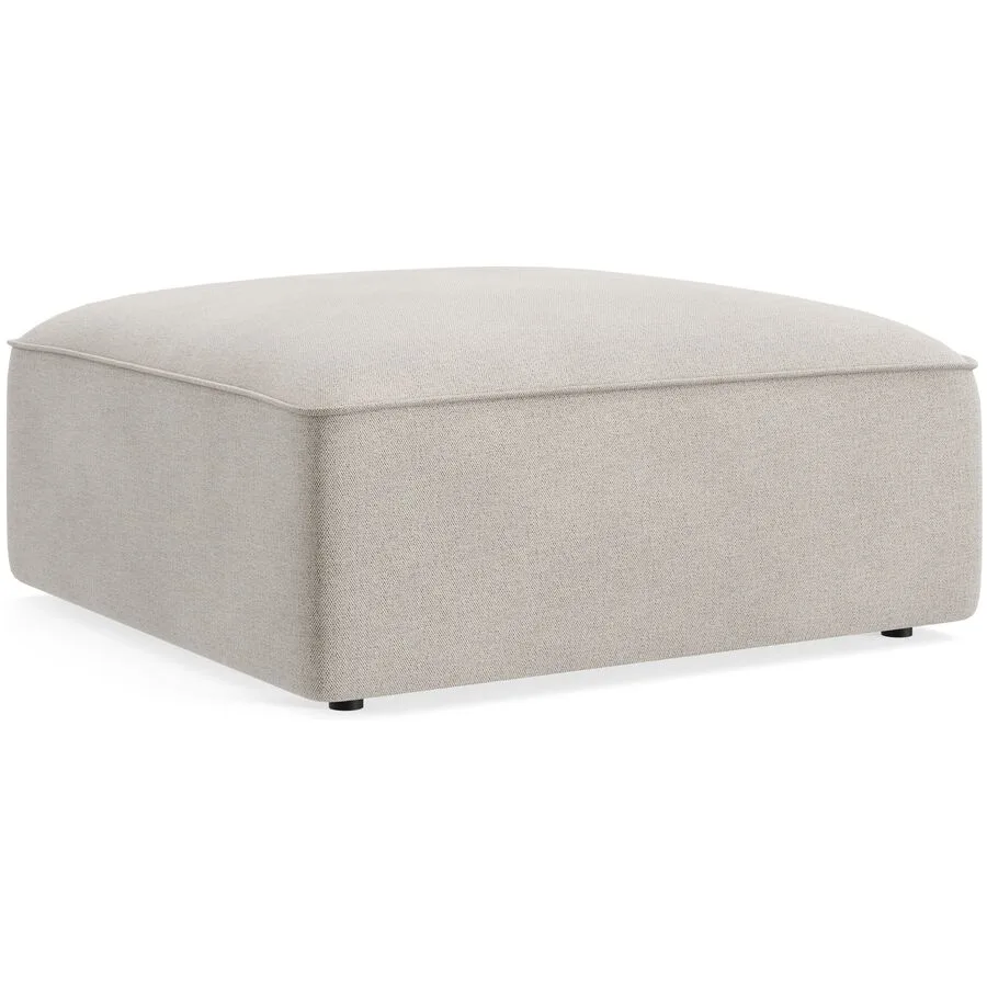 Hocker Melon Stoff YAGER - 8 beige B 98 T 93 cm - Möbel Konfigurator: Traummöbel individuell zusammenstellen