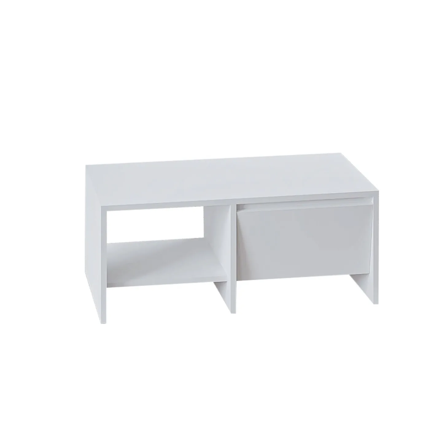 Crala Soffbord 90x35x45 cm - Vit