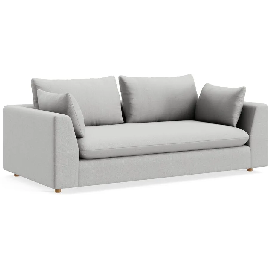 Sofa Milou Ohne Stoff hellgrau B 209 T 108 cm - Möbel Konfigurator: Traummöbel individuell zusammenstellen