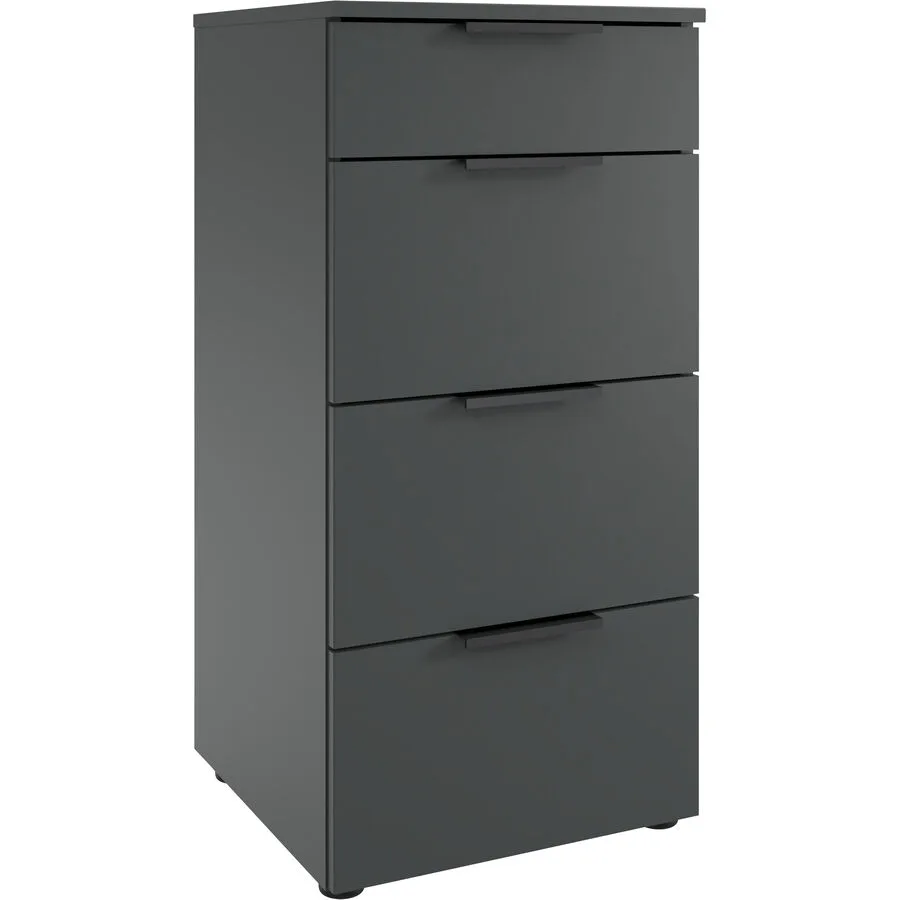 Kommode Sanko graphit Holzwerkstoff B 41 H 84 cm