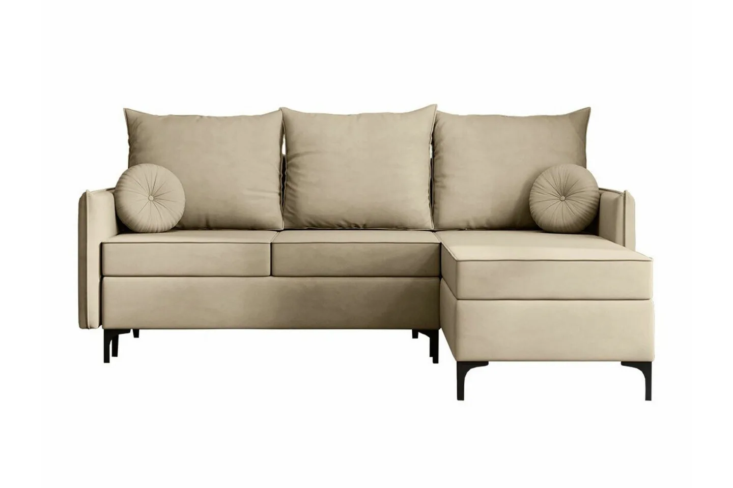 Knocklong 3-sits Hörnbäddsoffa - Cream
