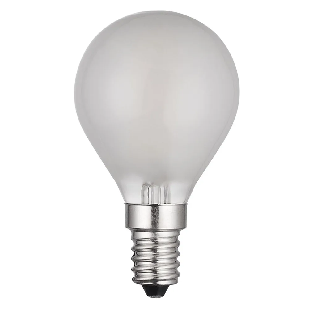 Unison - LED E14 klot matt 0,8W 2700K - Ljuskälla - Vit