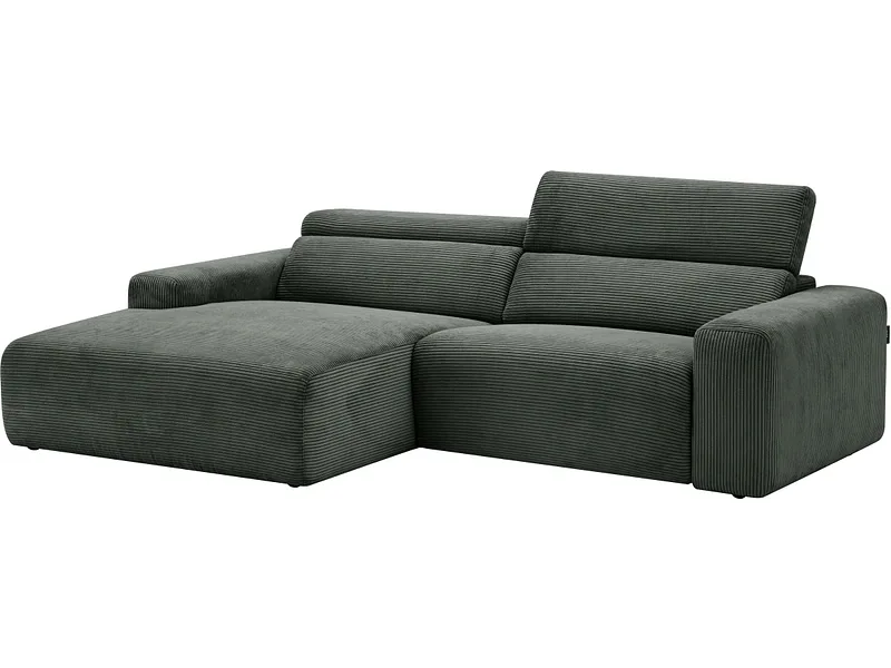 Ecksofa JUST 4 YOU RIO Stoff grün