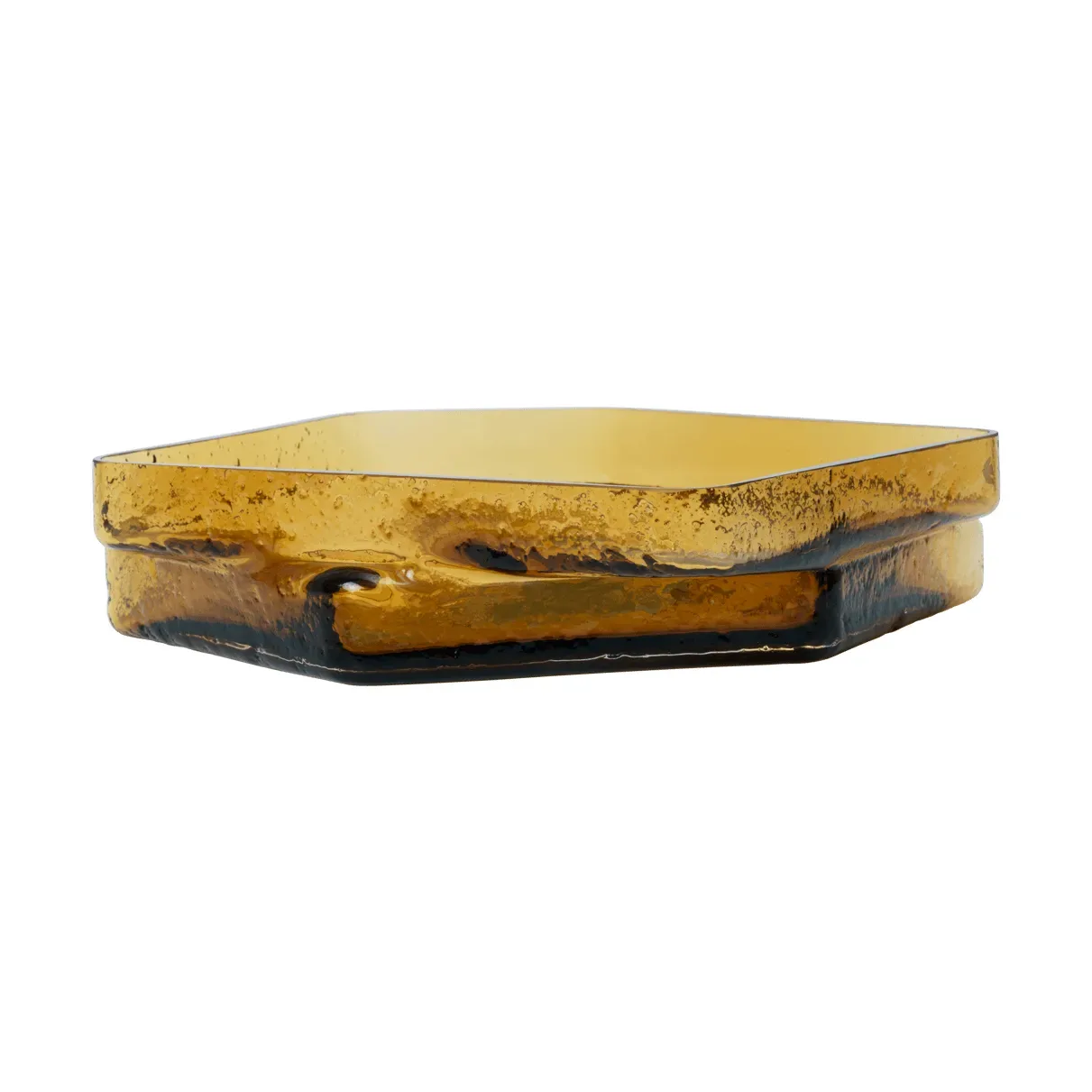 Ferm Living Muro centrepiece Recycled amber