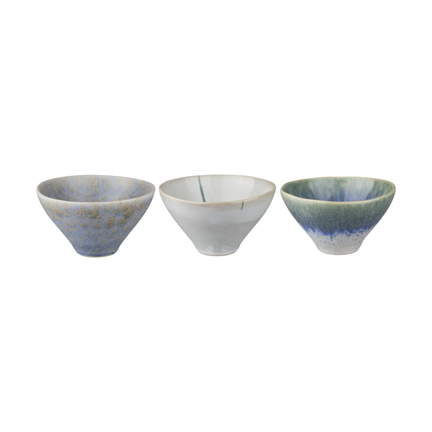 Mette Ditmer Elements Schale small Ø12 cm 3-teilig Blue