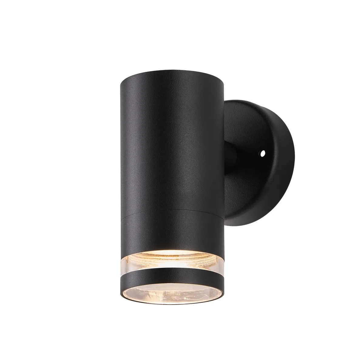 Lampan - Cylinder - Fasadbelysning - Svart