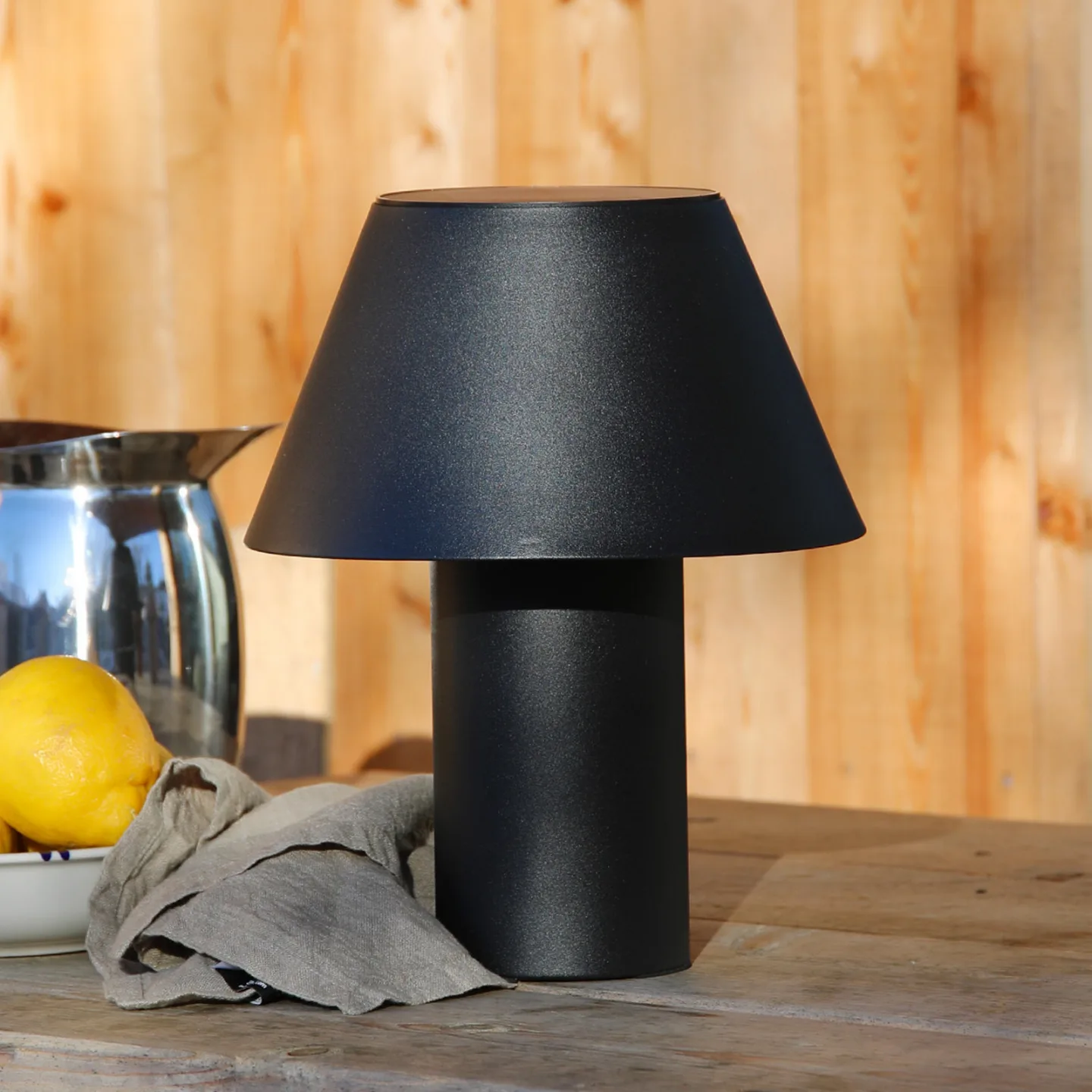 Vivo LED-bordlampe, sort, IP44, højde 30 cm, dæmpbar Markslöjd - Skandinavisk - Metal - Med én lyskilde