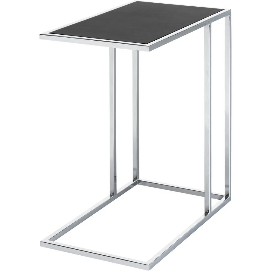 SWISS PLUS Beistelltisch Nico chrom Metall B 30 H 55 cm