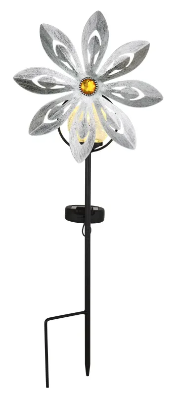 Globo Lighting - Wind - Solcellslampa - Silver
