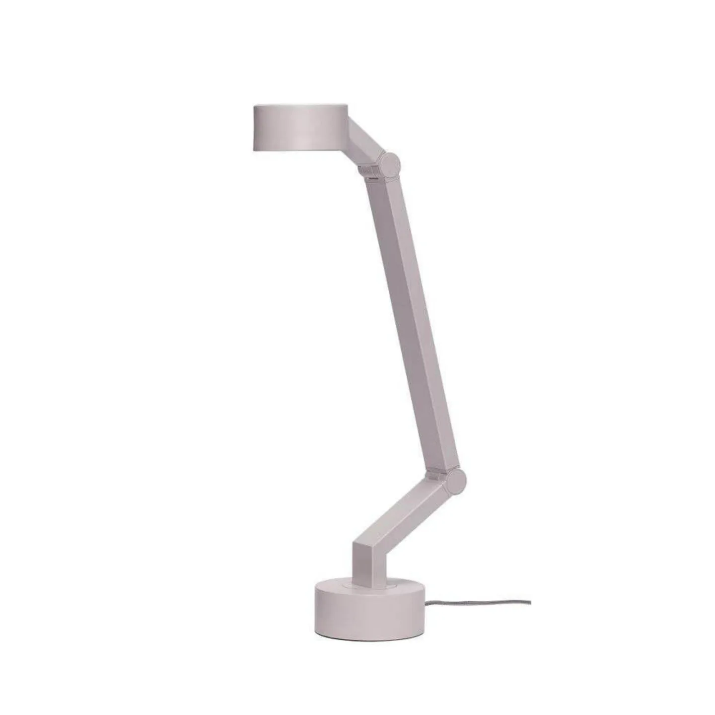 Verve Bordlampe Lysegrå - Hübsch - Arbeidsrom / kontor - Plast