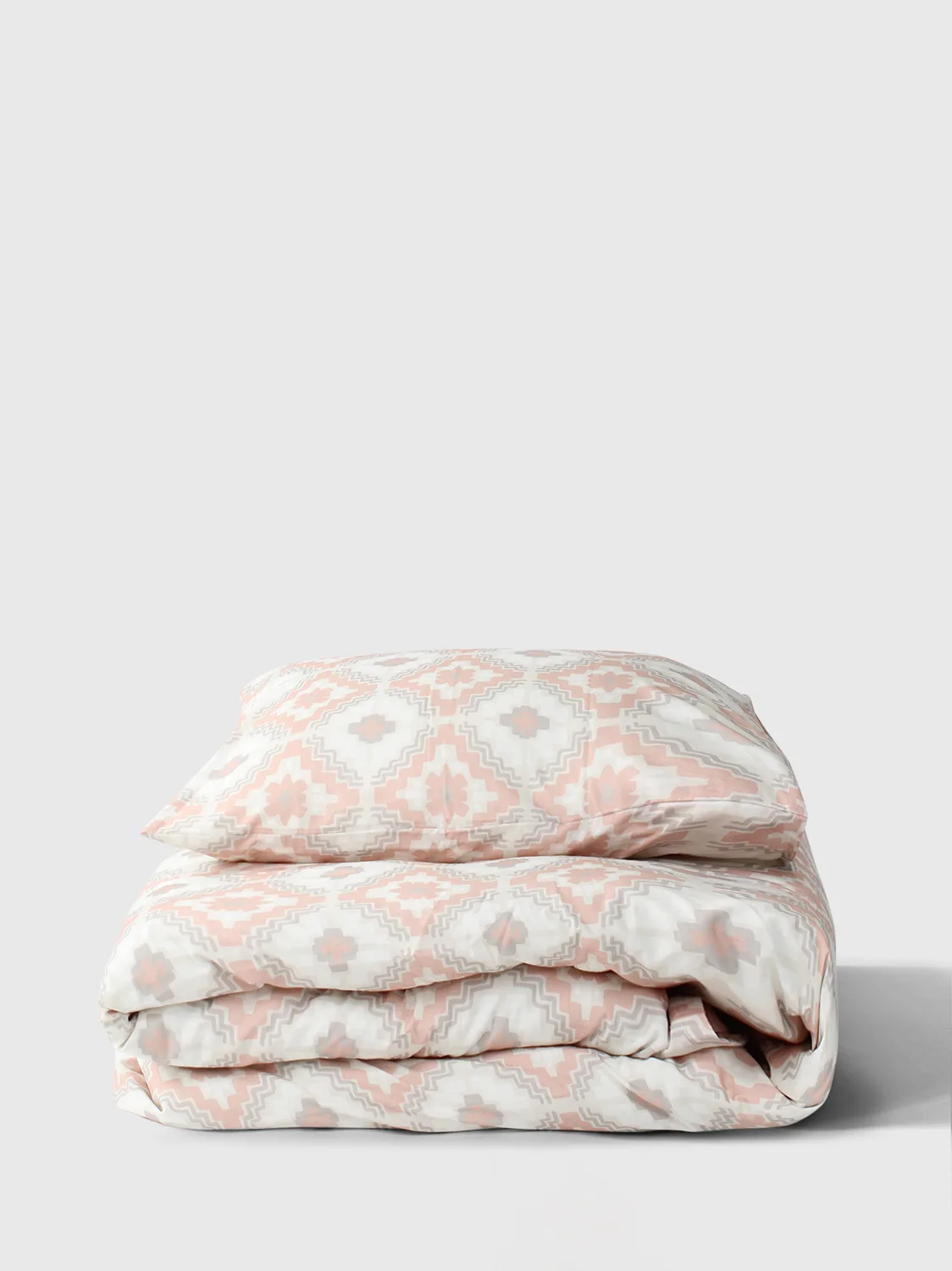 Dynetrekk sett - Benita (rosa) (Størrelse: 150 x 210 cm)