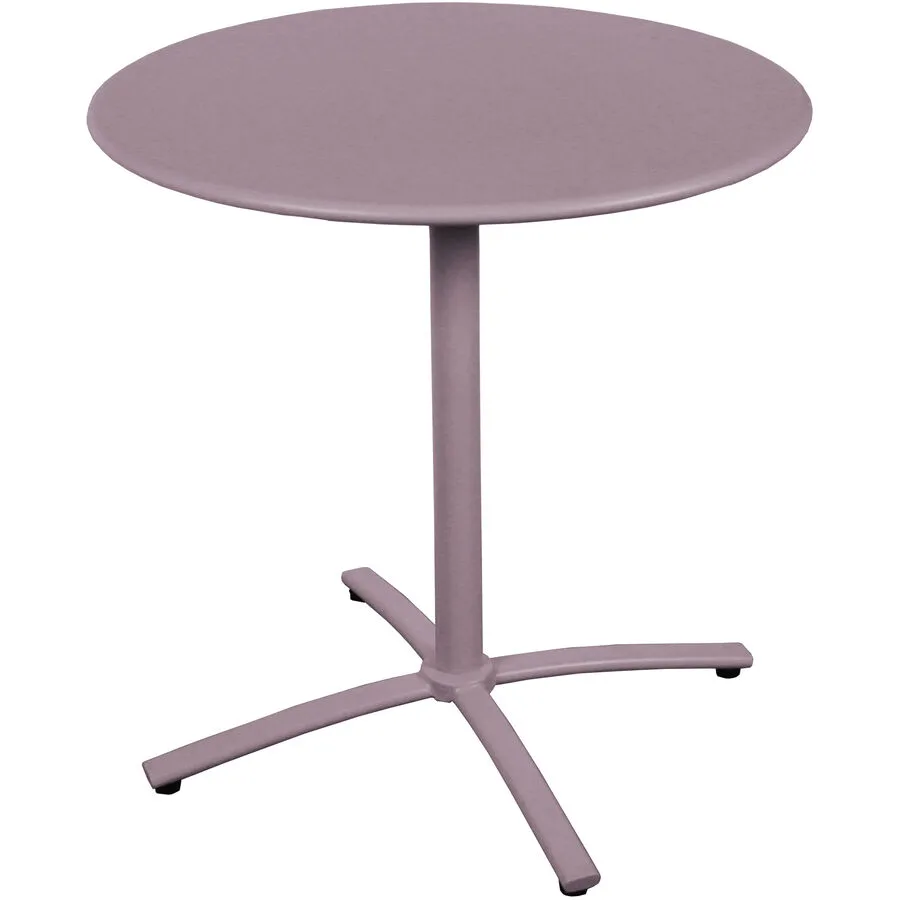 Gartentisch Mare lila Stahl B 70 T 70 cm
