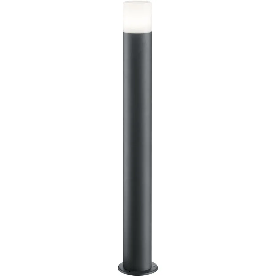Aussenlampe Cleara Grau 12 cm 80 cm - Farbe: anthrazit - Material: Aluminium-Druckguss