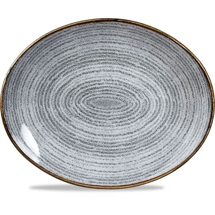 Churchill Teller Homespun steingrau Porzellan D 22.9 cm 1 Stk