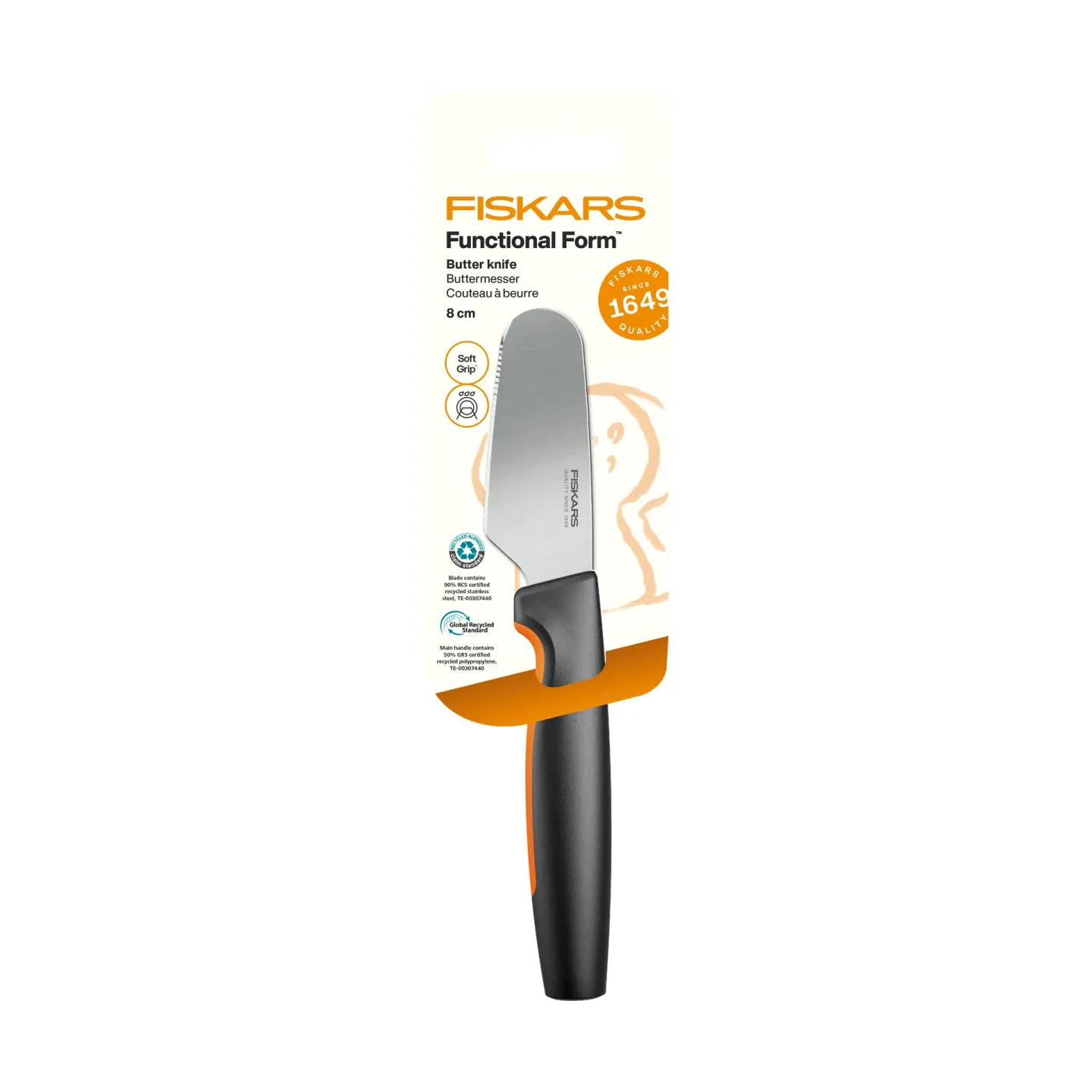 Fiskars Functional Form Buttermesser Edelstahl