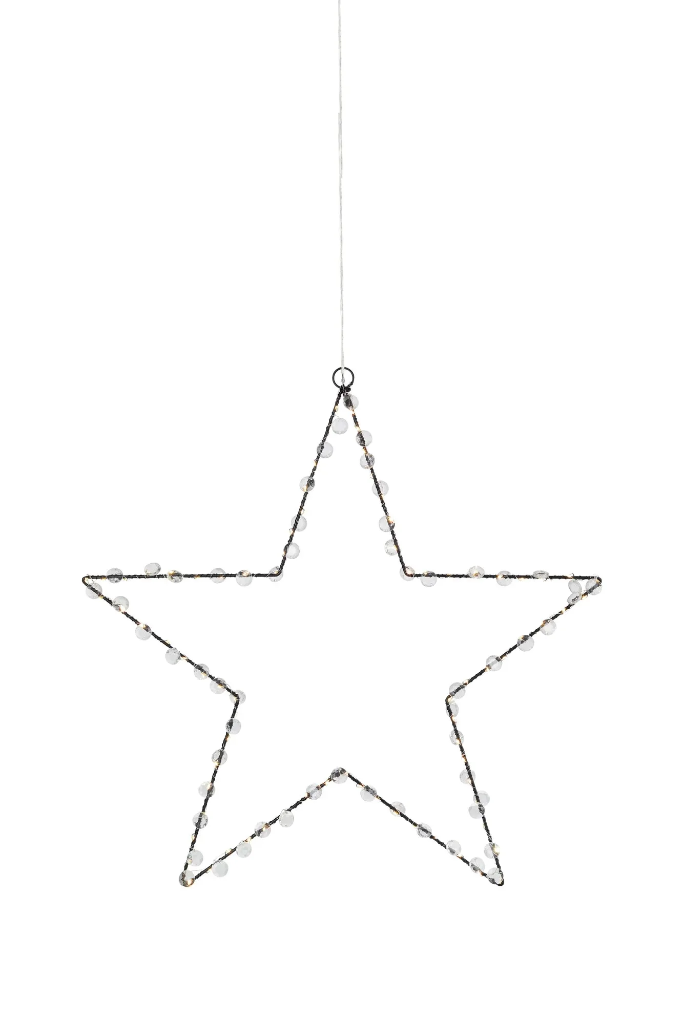 Wivi Stern Schwarz 50 cm