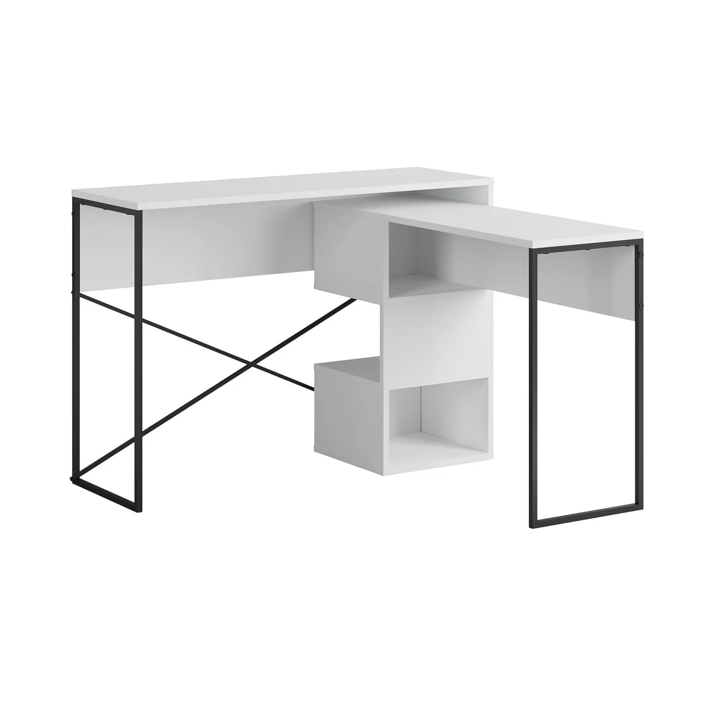 Menora Skrivbord 110 cm - Vit