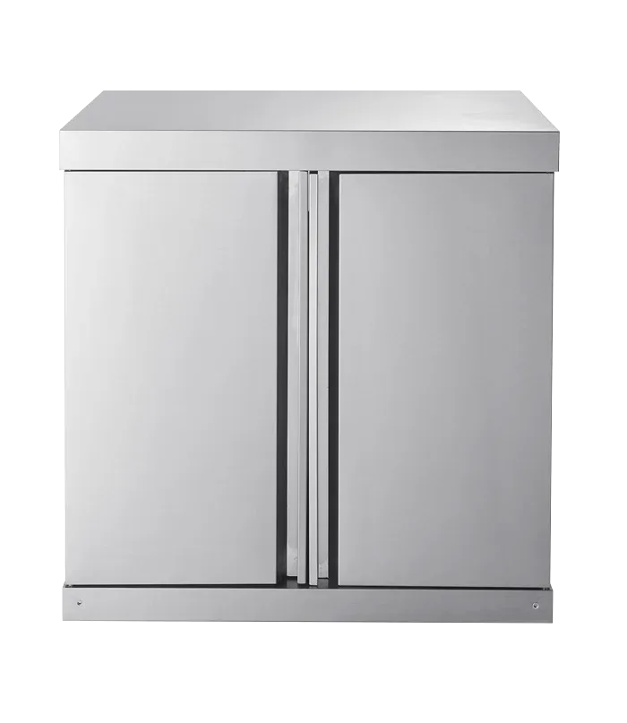 Stainless Collection - Modul mit Schrank