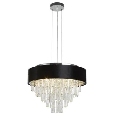 Searchlight - Glamour Ø45 - Taklampa - Svart