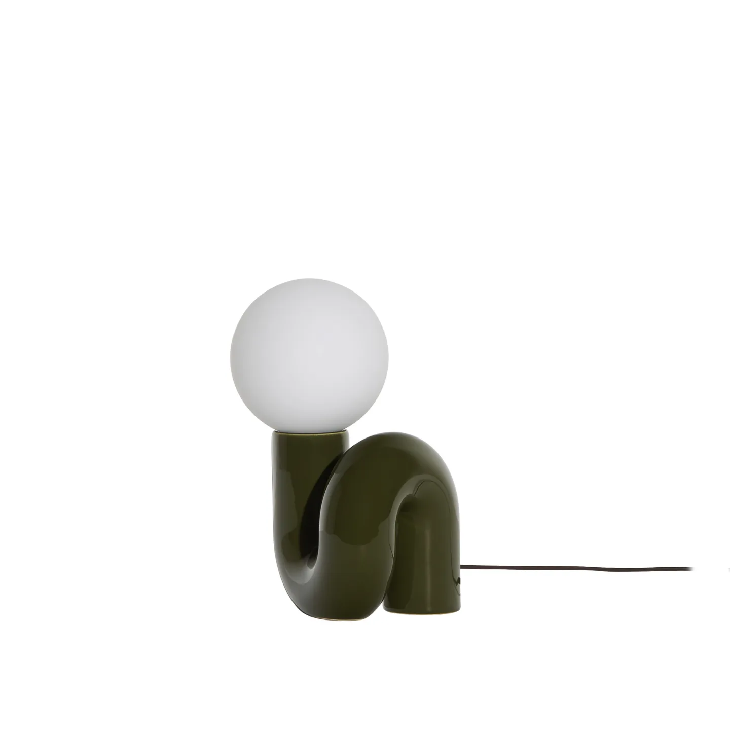 Petite Friture - Neotenic bordslampa liten green - Bordslampor - Jumbo - Grön - Keramik