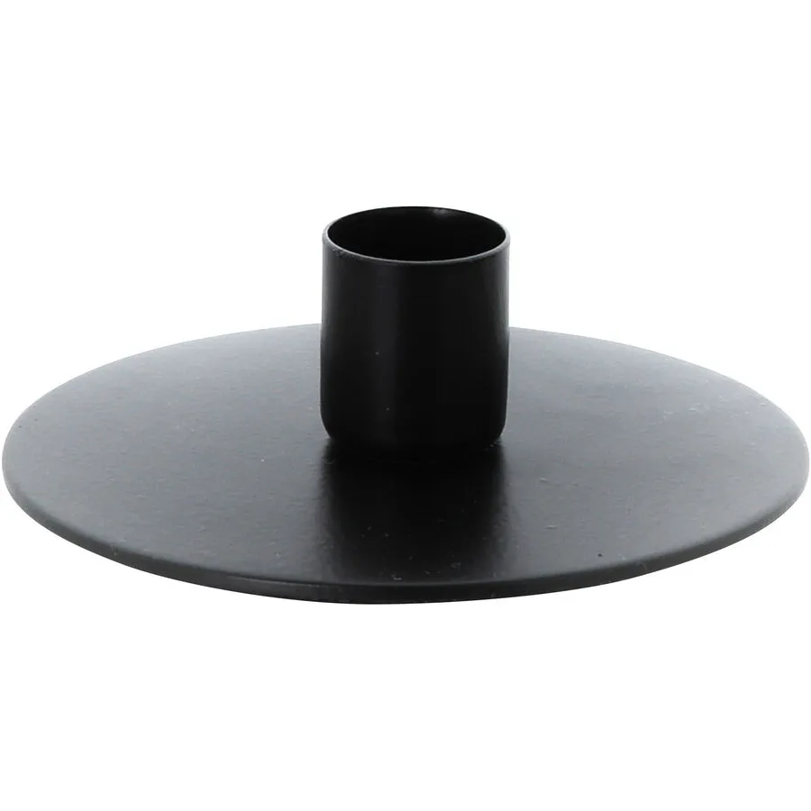 Kerzenständer Nanast Schwarz Metall 3.2 cm