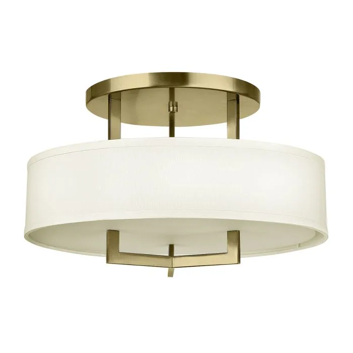 Elstead Lighting - Hampton Ø50 - Takplafond - Borstad mässing