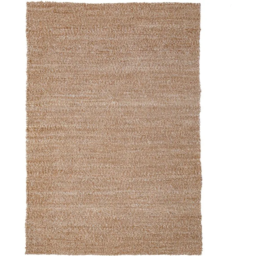Teppich Elvara NATUR Einfarbig 100% POLYESTER 120 x 170 cm